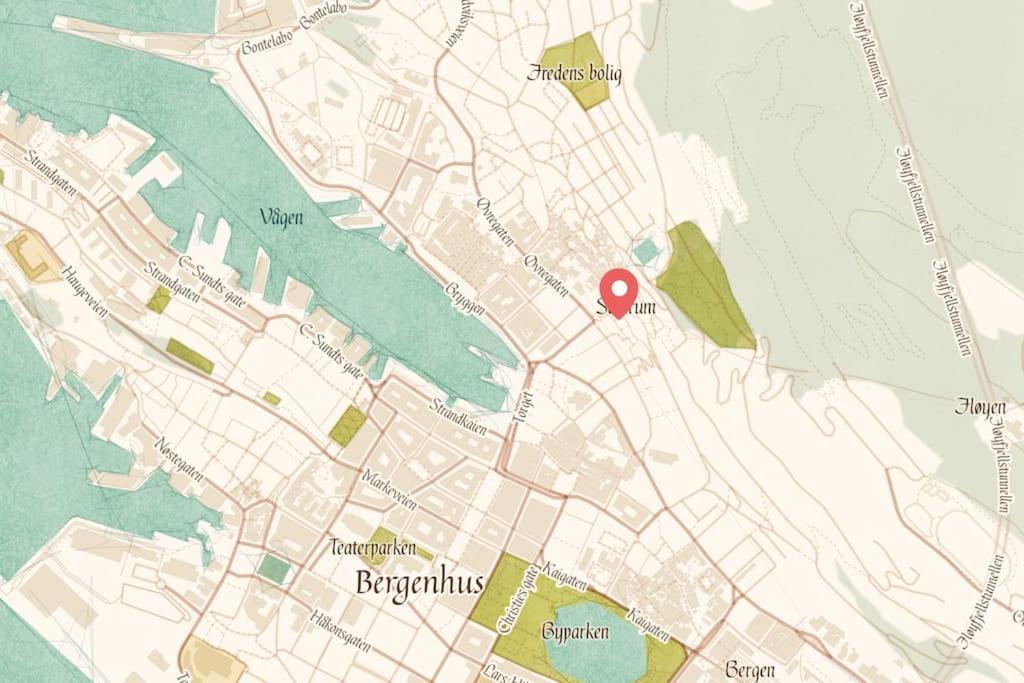Dinbnb Apartments I Luxury Feel 100M From Bryggen Bergen Esterno foto
